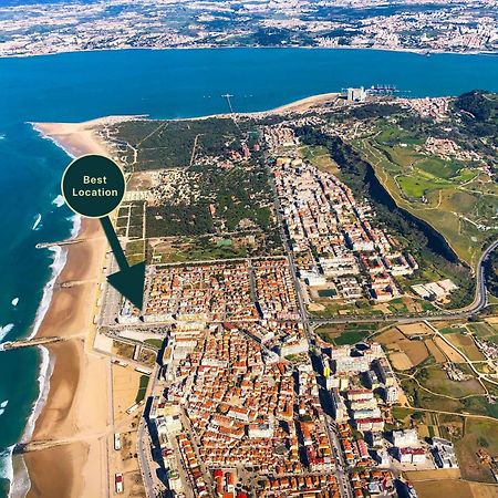 Sea View & Sundown, 150M From The Beach And Surf Spots Costa de Caparica Buitenkant foto
